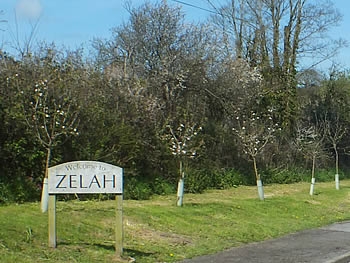 Photo Gallery Image - Zelah village sign