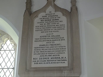 Photo Gallery Image - Plaque in St Allen Church