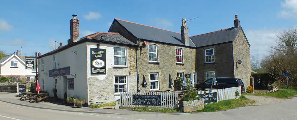 The Hawkins Arms, Zelah